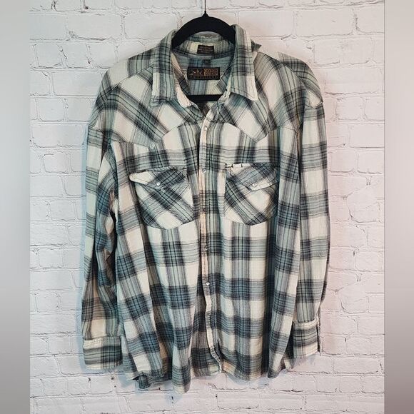 Men's Canyon Guide longsleeve pearl snapped shirt, size XXL - Picture 1 of 3